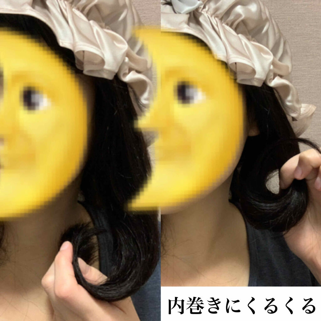 シルクビューティナイトキャップ/コジット/ヘアケアグッズを使ったクチコミ（2枚目）