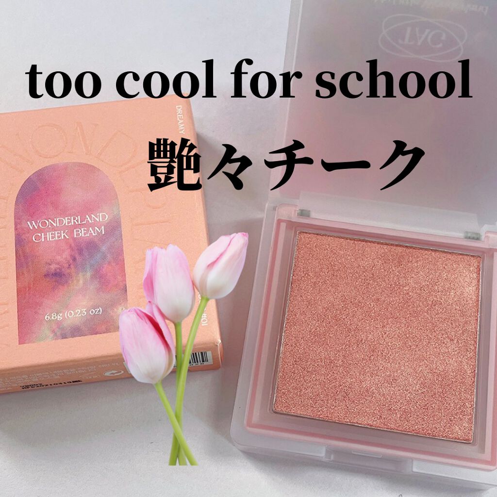 TAG CHEEK BEAM/too cool for school/パウダーチークを使ったクチコミ(1枚目)