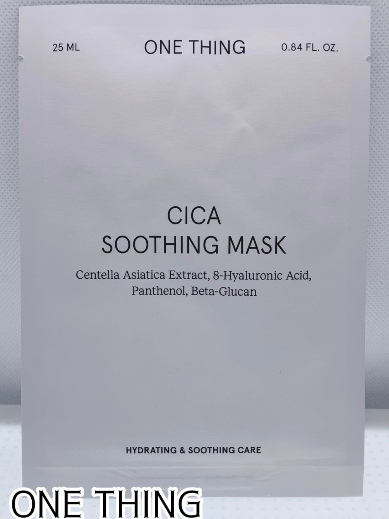 CICAスージングマスク/ONE THING/シートマスク・パックを使ったクチコミ(1枚目)