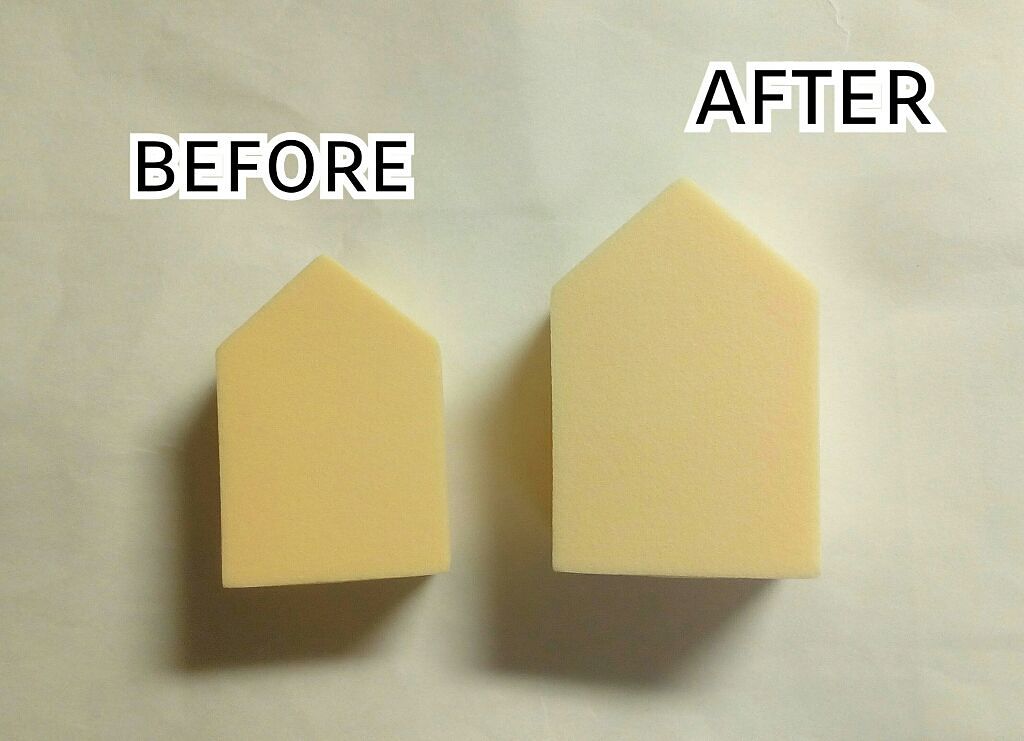 ジェリータッチスポンジ ハウス型/ロージーローザ/パフ・スポンジを使ったクチコミ（3枚目）