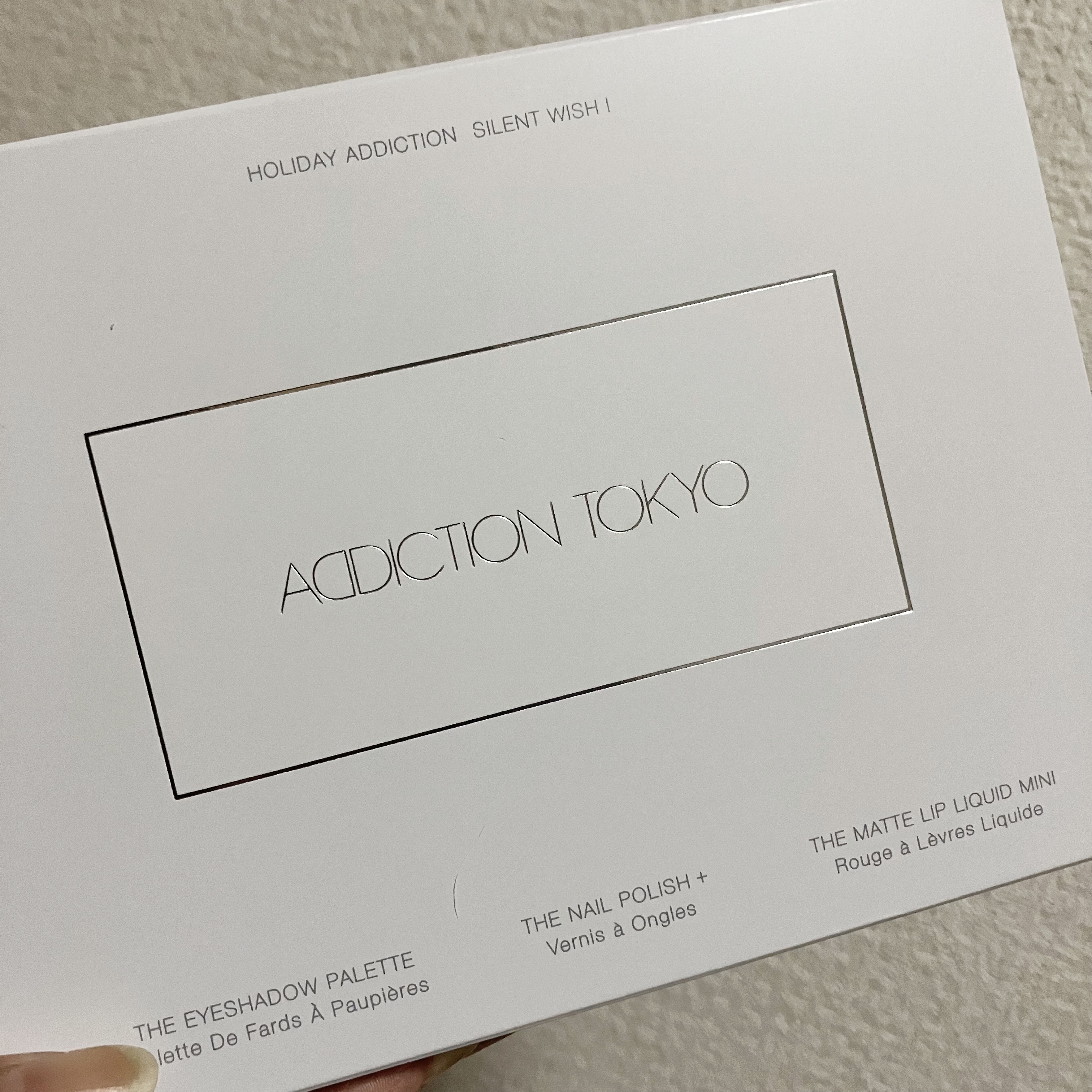 ホリデー アディクション サイレント ウィッシュⅠ/ADDICTION/メイクアップキットを使ったクチコミ（2枚目）