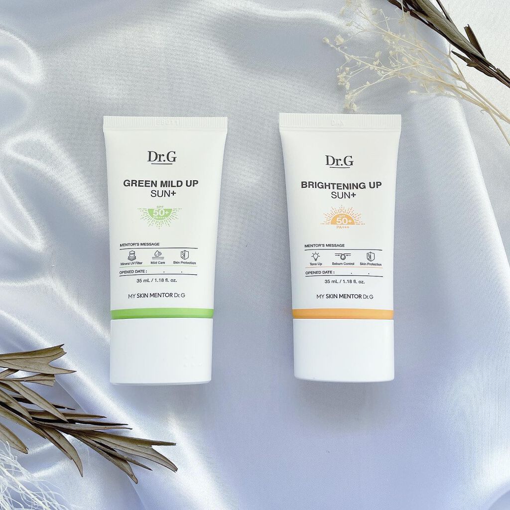 ブライトニングアップサンプラス/Dr.G/日焼け止めクリームを使ったクチコミ（1枚目）