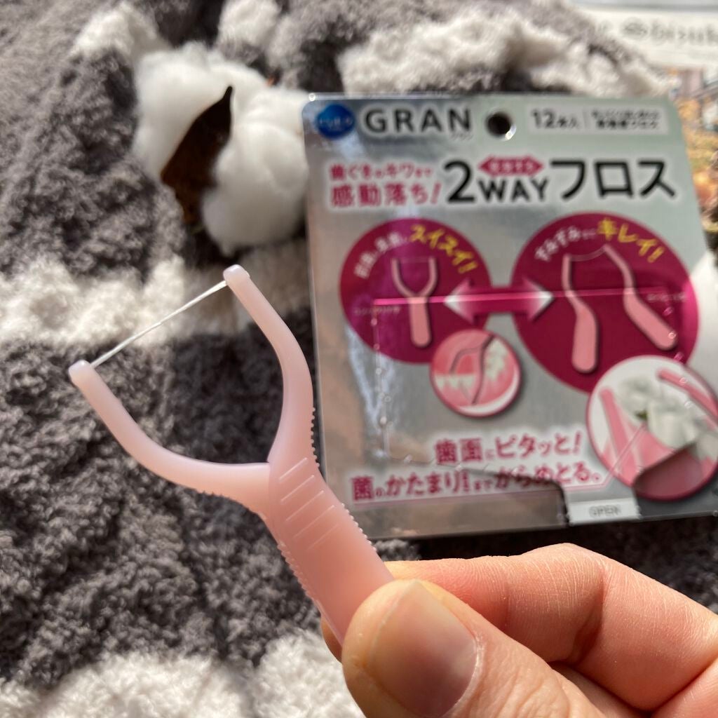 ピュオーラGRAN 2WAYフロス/ピュオーラ/デンタルフロス・歯間ブラシを使ったクチコミ(3枚目)