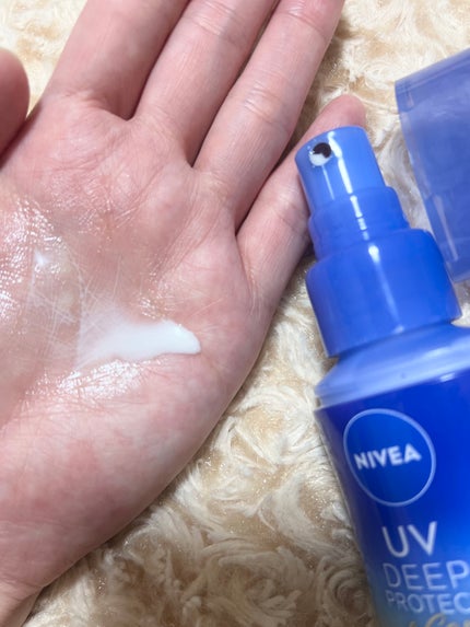 ニベアUV ディーププロテクト&ケア ミルクミスト/ニベア/日焼け止めミスト・スプレーを使ったクチコミ(3枚目)