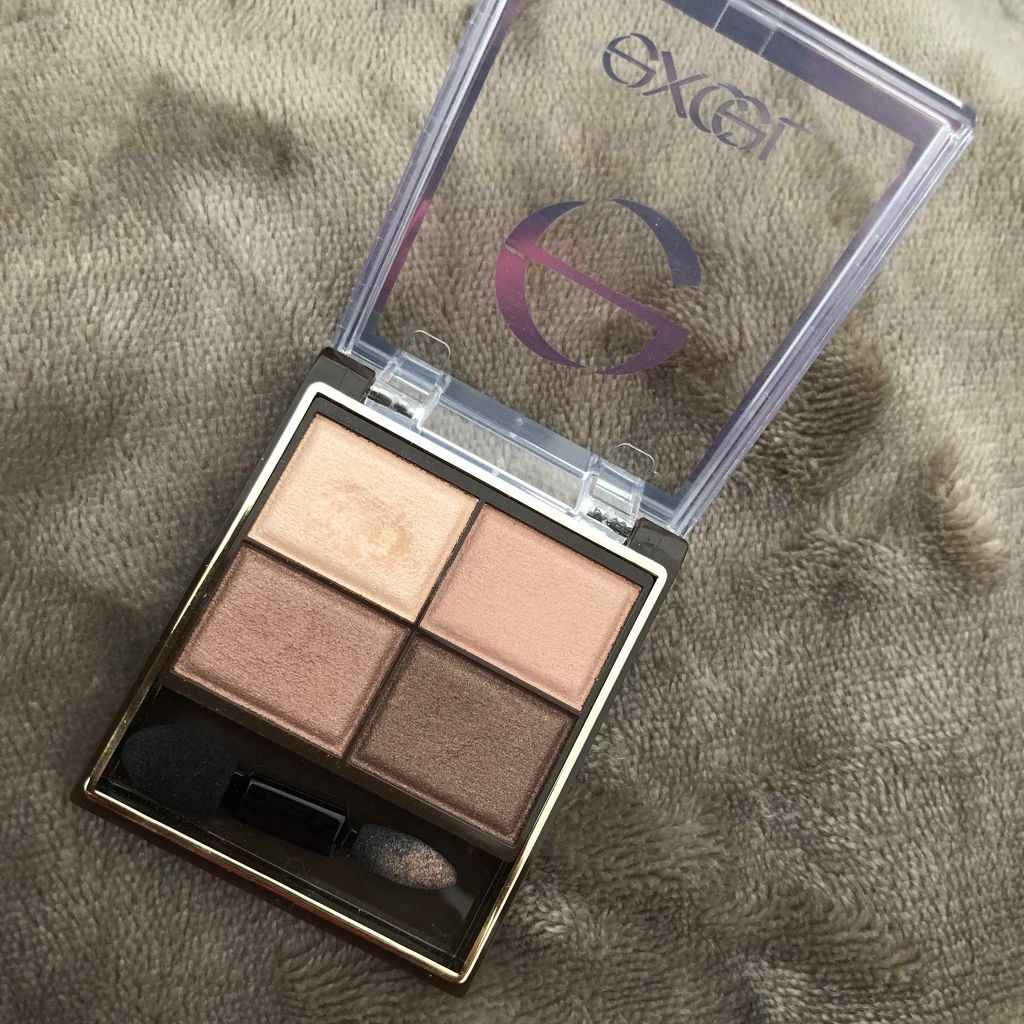 スキニーリッチシャドウ/excel/アイシャドウパレットを使ったクチコミ(1枚目)