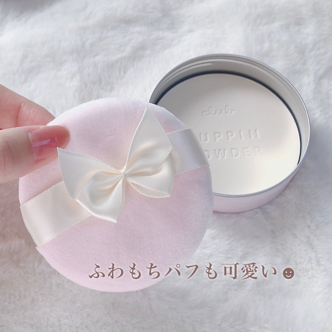 すっぴんパウダーC さくらジャスミンの香り 2024/クラブ/プレストパウダーを使ったクチコミ(4枚目)