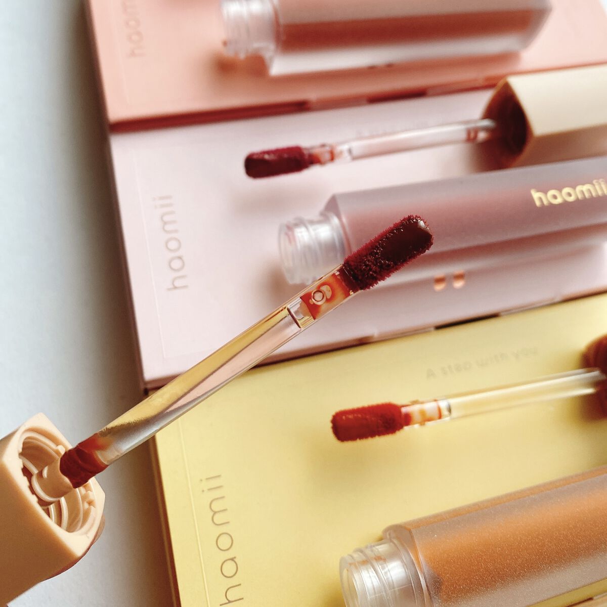 Melty flower lip tint/haomii/口紅を使ったクチコミ（3枚目）