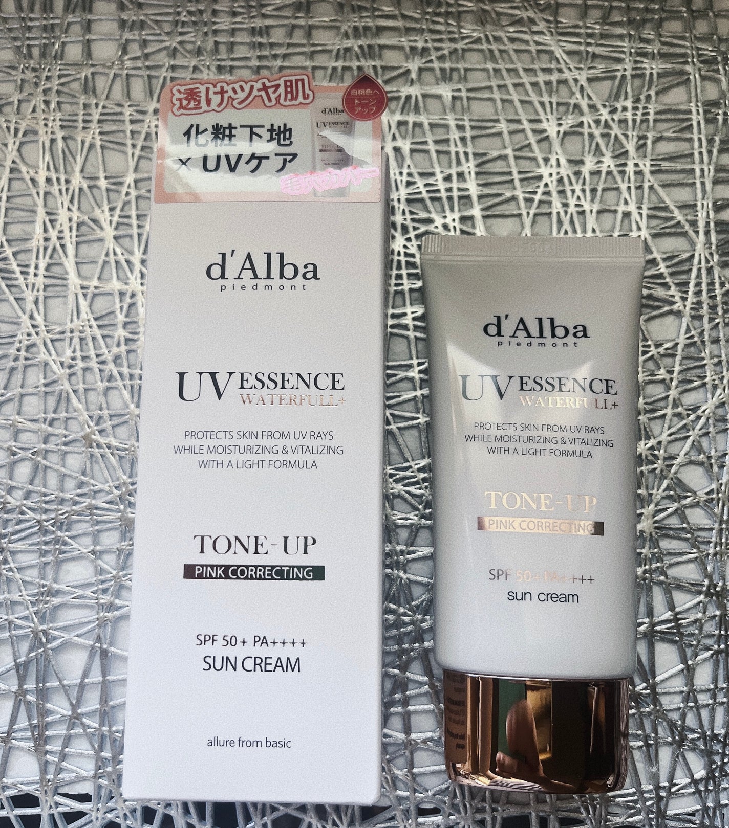 ウォータフルトーンアップサンクリーム/ダルバ/日焼け止めクリームを使ったクチコミ(2枚目)