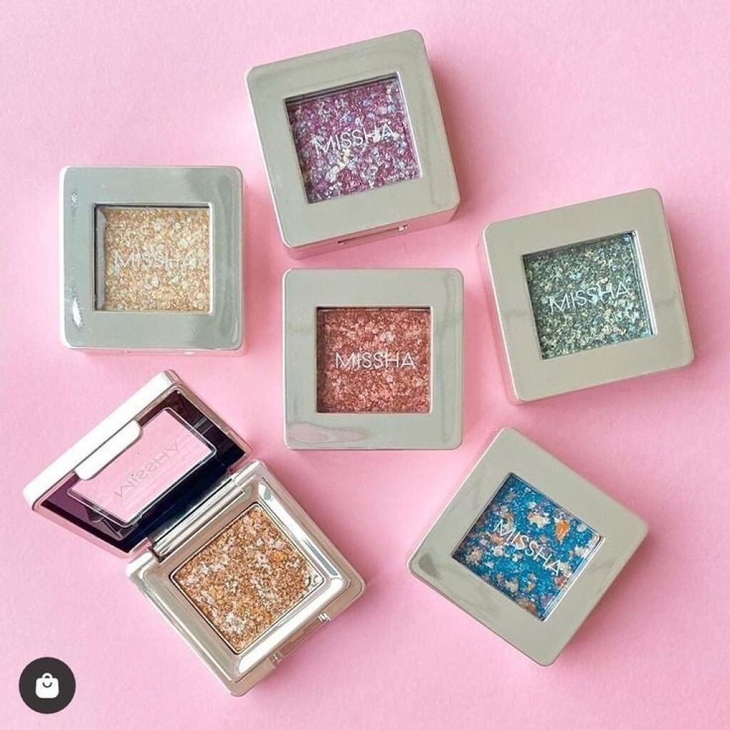 グリッタープリズム シャドウ/MISSHA/グリッターを使ったクチコミ(1枚目)