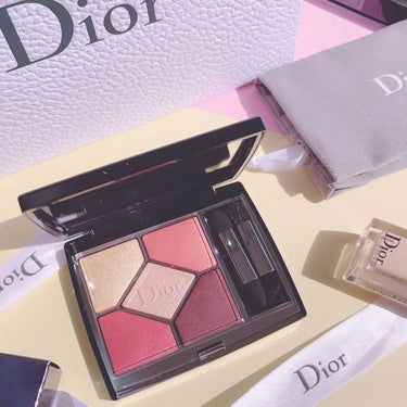 【旧】サンク クルール クチュール 619 ピンク グロウ（生産終了）/Dior/アイシャドウパレットを使ったクチコミ（1枚目）