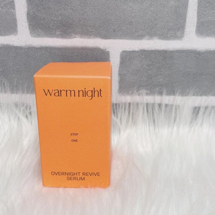 ウォームナイト - Overnight Revive Serum/elloher/美容液を使ったクチコミ(5枚目)