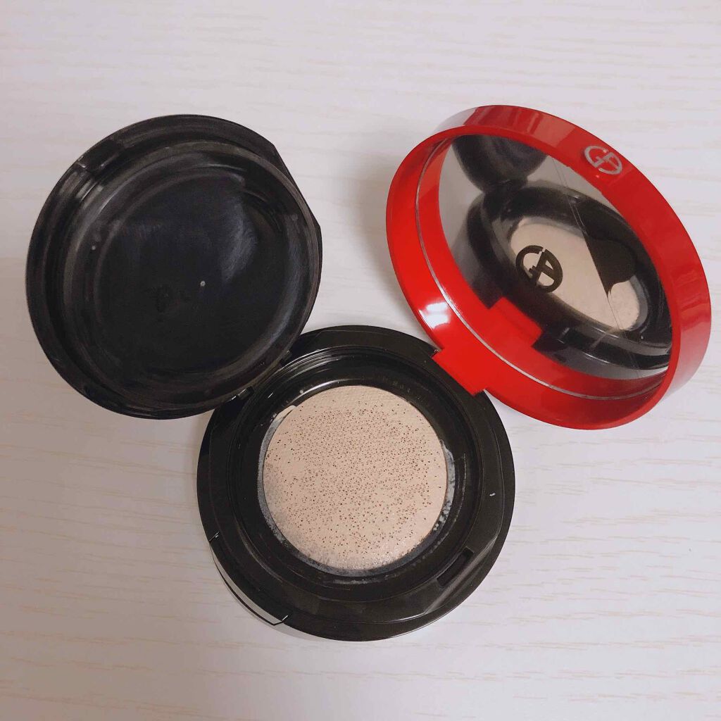 マイ アルマーニ トゥ ゴー クッション/ジョルジオ アルマーニ ビューティ/クッションファンデーションを使ったクチコミ(2枚目)