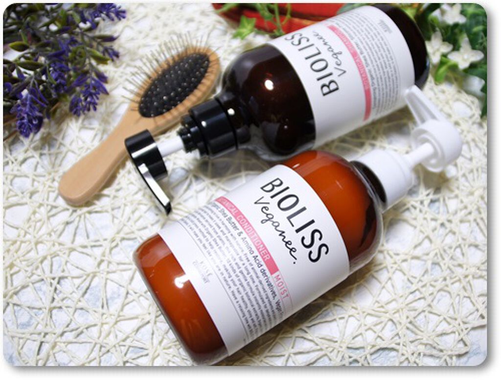 ボタニカル シャンプー／ヘアコンディショナー（モイスト）/ビオリス ヴィーガニー/市販シャンプーを使ったクチコミ（1枚目）