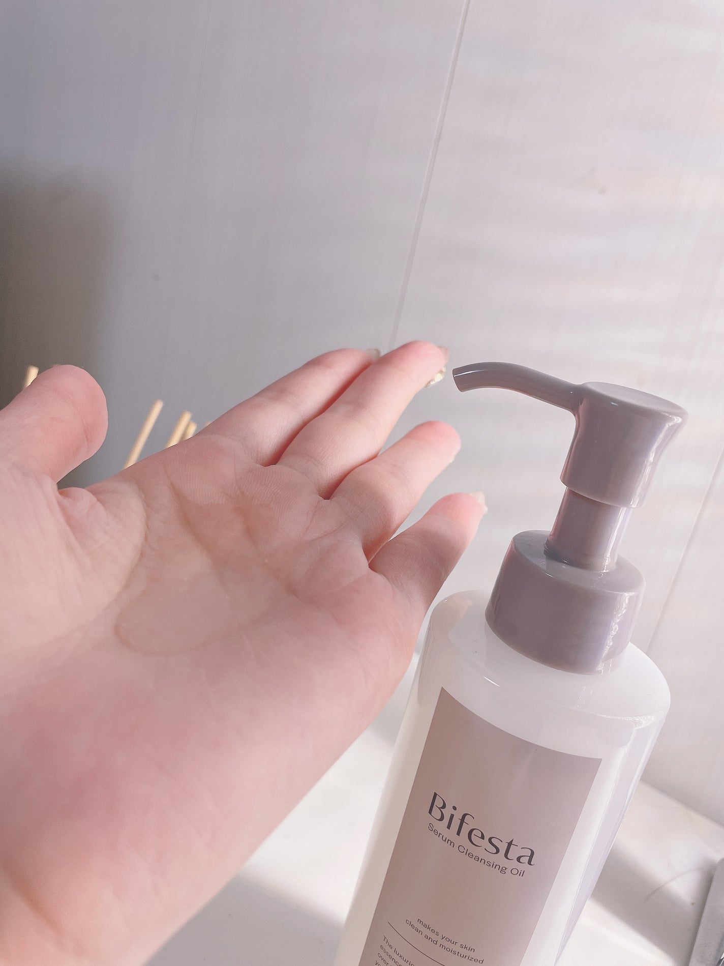 rina on LIPS 「ビフェスタセラムクレンジングオイル・ぬれた手OK・W洗顔不要・..」(2枚目)