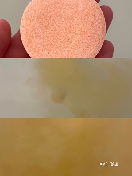 エイトザタラソ ユー CBD&リトリート バブルスパ タブレット入浴料 ディープ キンモクセイの香り/エイトザタラソ/炭酸系入浴剤を使ったクチコミ(5枚目)