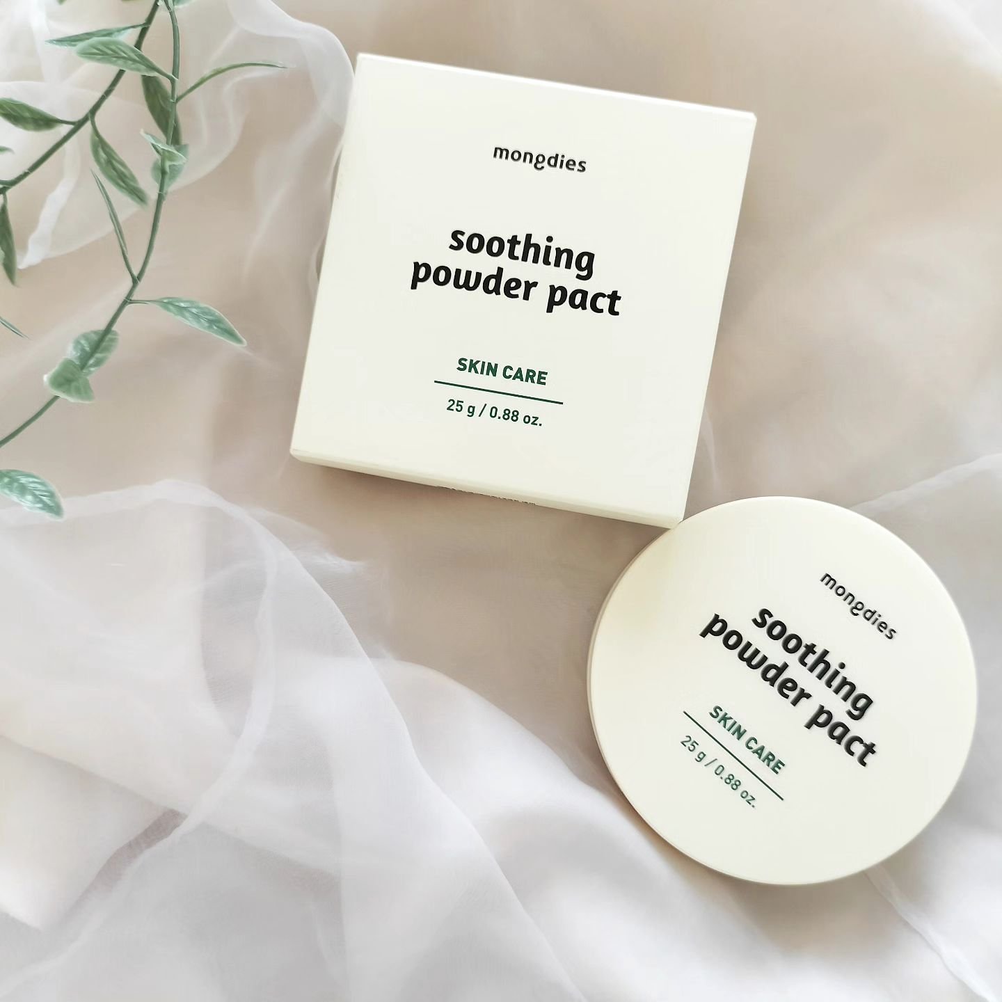 ベビー・パウダーパクト/モンディエス/ボディパウダーを使ったクチコミ（1枚目）