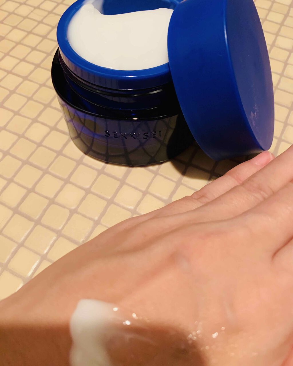 クリアウェルネス ハイドレイティング ジェル/雪肌精/フェイスクリームを使ったクチコミ(1枚目)