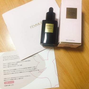 LIPSで当選したモノ🎁

FEMMUE　ルミエール ヴァイタルC

サラッとしてる美容液！
肌に馴染ませると少しベタつく感じ。
お花の香りがする(苦手だった🥺)

ずっとコスメキッチン行くたびに気にな