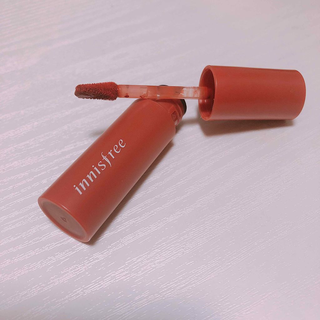 ビビッドコットン インクティント/innisfree/口紅を使ったクチコミ(2枚目)