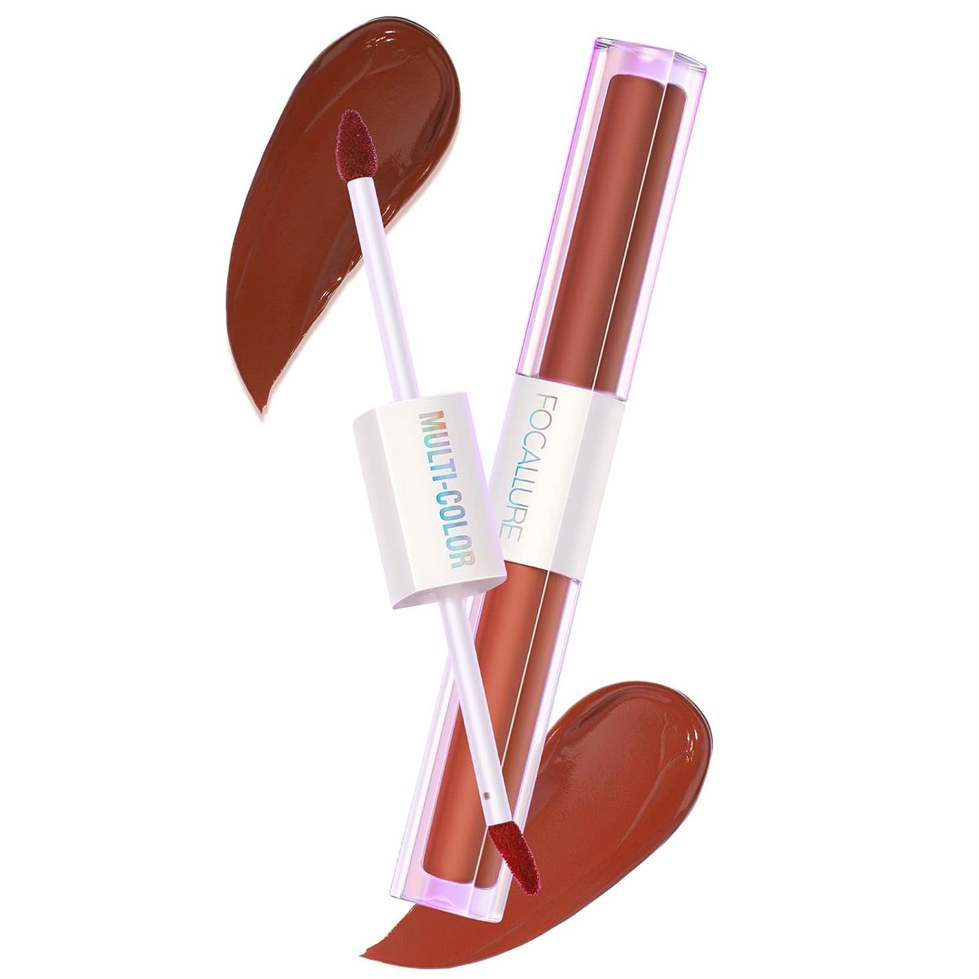 2 In 1 デュアルヘッド インテンス マット ベルベット リップグロス C05