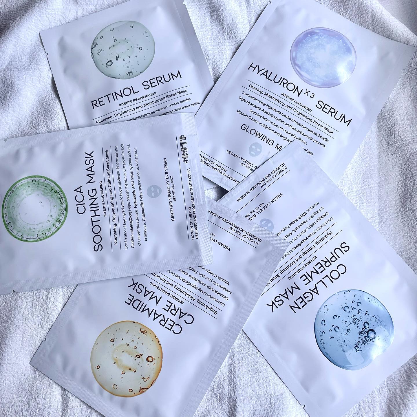 フェイスパック 選べる5種/OOTD Beauty/シートマスク・パックを使ったクチコミ（3枚目）