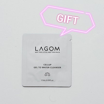 ジェルトゥウォーター クレンザー(CH)/LAGOM /その他洗顔料を使ったクチコミ(4枚目)