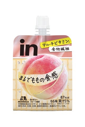 inゼリー フルーツ食感<もも>150g