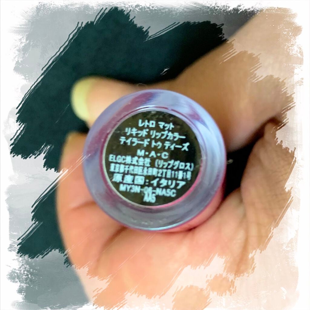 レトロ マット リキッド リップカラー/M・A・C/口紅を使ったクチコミ(3枚目)