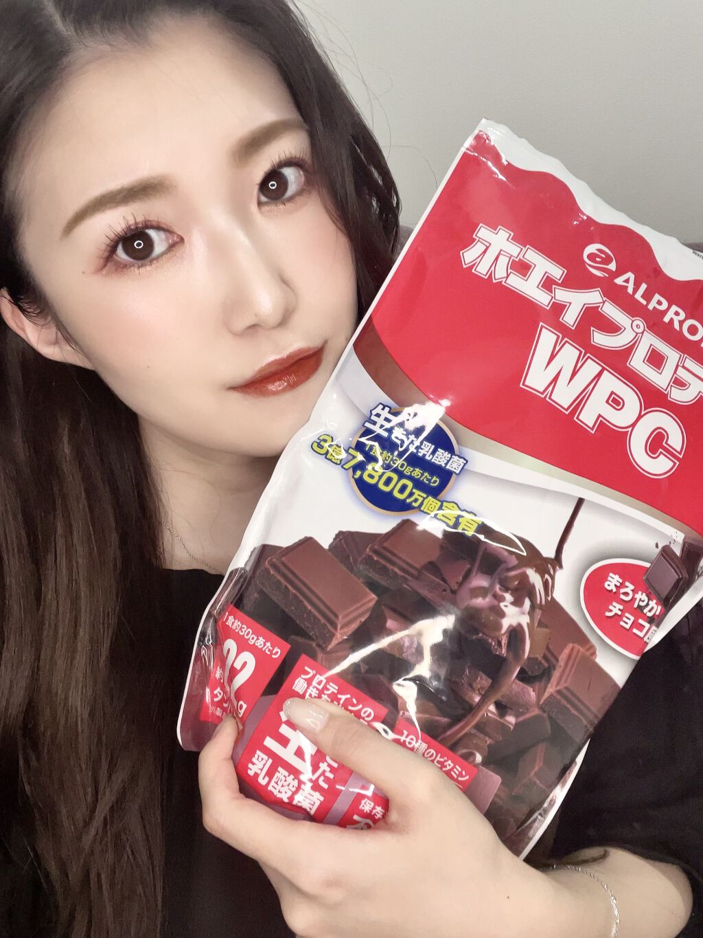 アルプロン ホエイプロテイン100/ALPRON/ホエイプロテインを使ったクチコミ（1枚目）