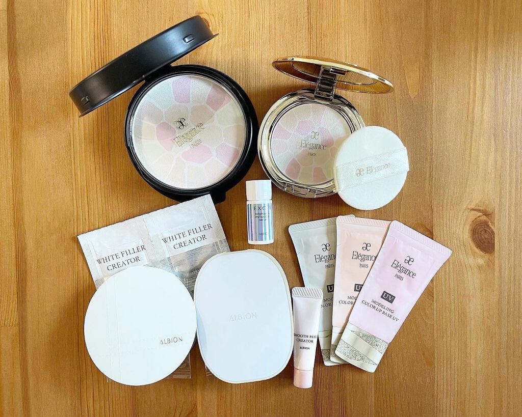 エレガンス ラ プードル オートニュアンス リクスィーズ/Elégance/プレストパウダーを使ったクチコミ（1枚目）