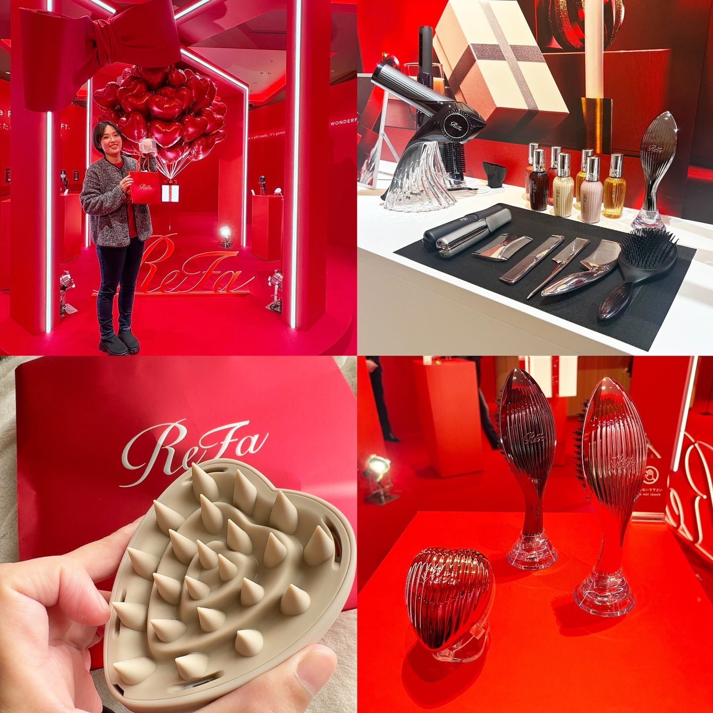 リファ ハートブラシ フォースカルプ マットオレ/ReFa/スカルプブラシを使ったクチコミ（1枚目）