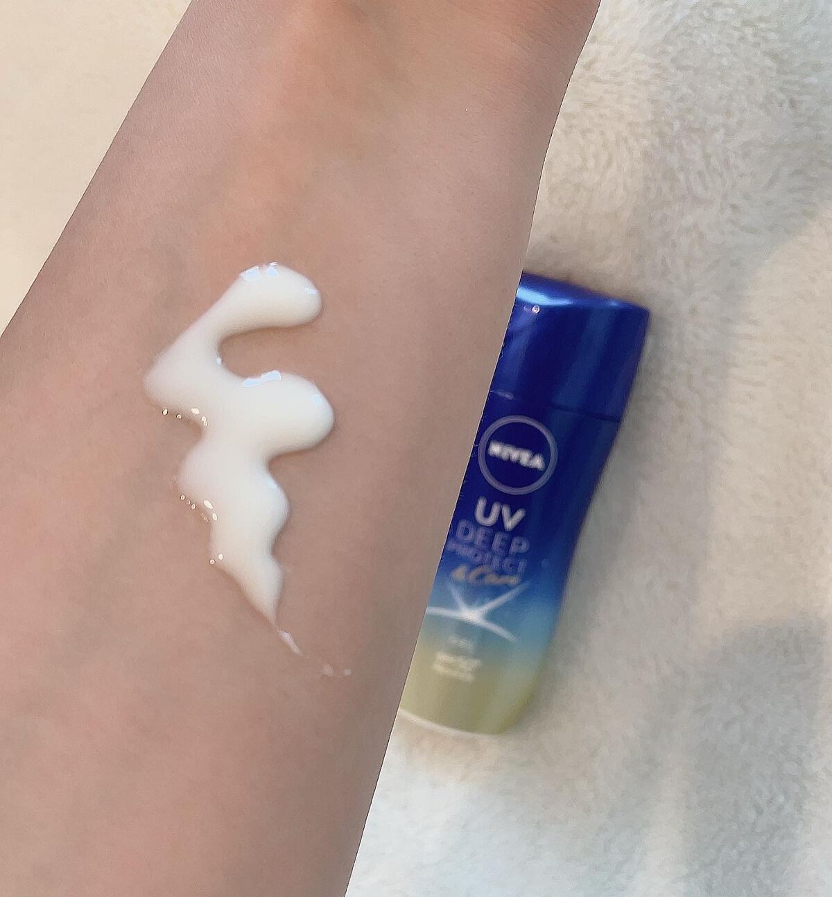 ニベアUV ディープ プロテクト&ケア ジェル/ニベア/日焼け止めジェルを使ったクチコミ(2枚目)