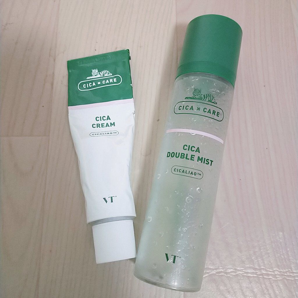 CICA ダブルミスト/VT/ミスト状化粧水を使ったクチコミ（1枚目）