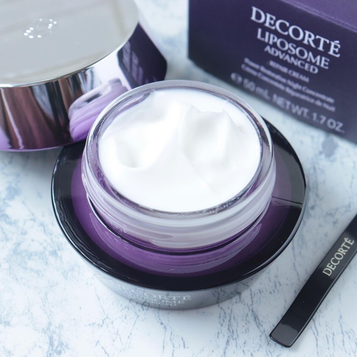 リポソーム アドバンスト リペアクリーム/DECORTÉ/フェイスクリームを使ったクチコミ(3枚目)