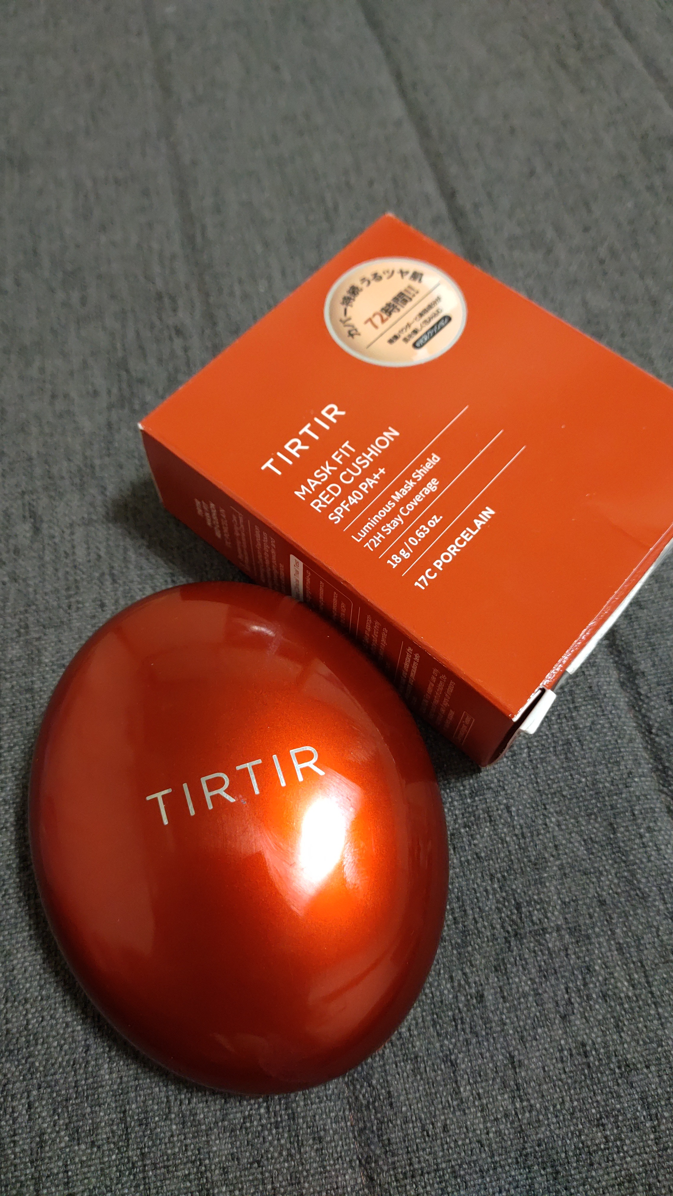 マスク フィット レッド クッション 17C ポーセリン/TIRTIR(ティルティル)/クッションファンデーションを使ったクチコミ（1枚目）