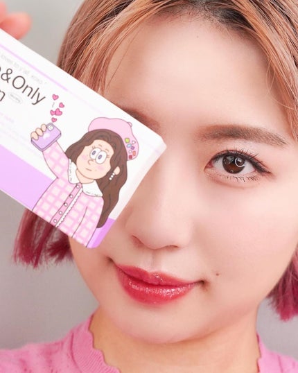 One & Only Kristin/Hapa kristin/カラーコンタクトレンズを使ったクチコミ(4枚目)