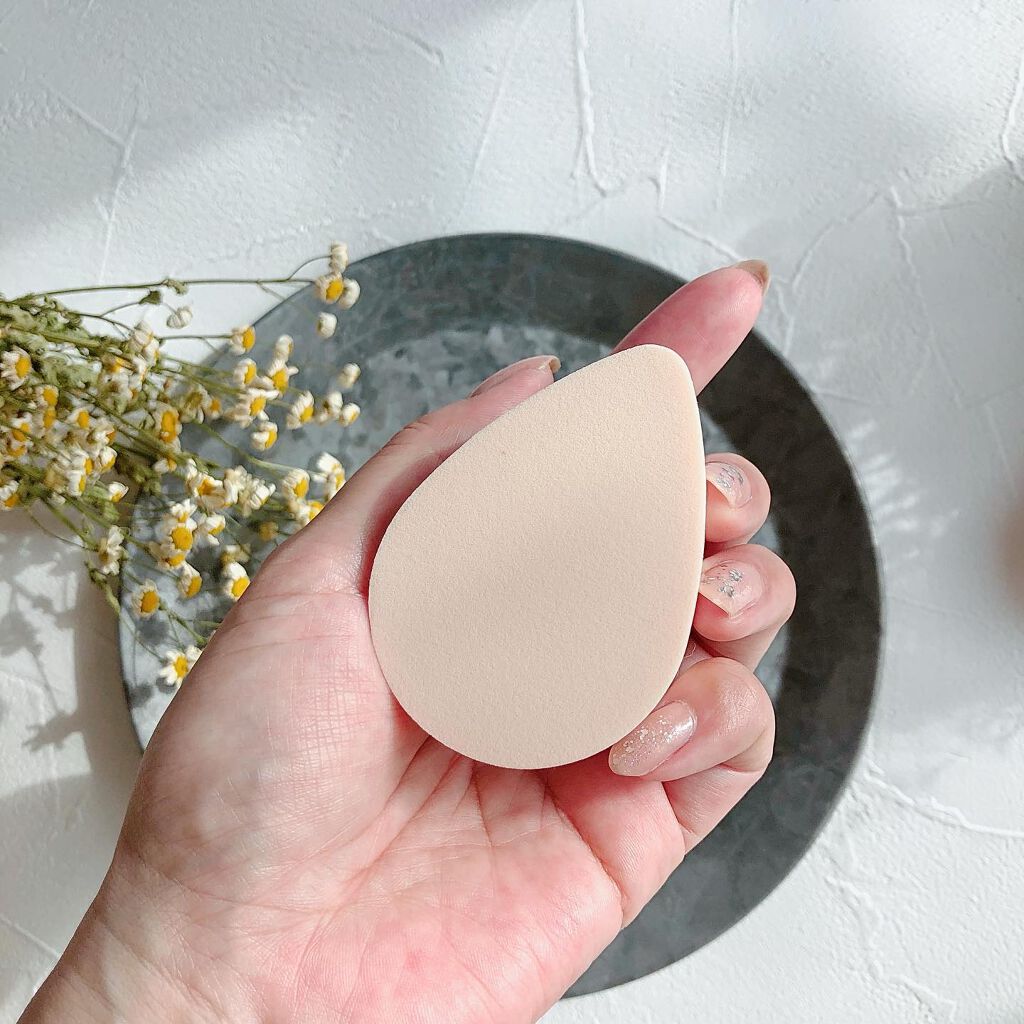 ハイドロ メイクアップスポンジ ウォータードロップ/THE TOOL LAB/パフ・スポンジを使ったクチコミ（2枚目）