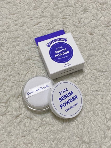 ポアセバムパウダー/One-day's you/ルースパウダーを使ったクチコミ(1枚目)