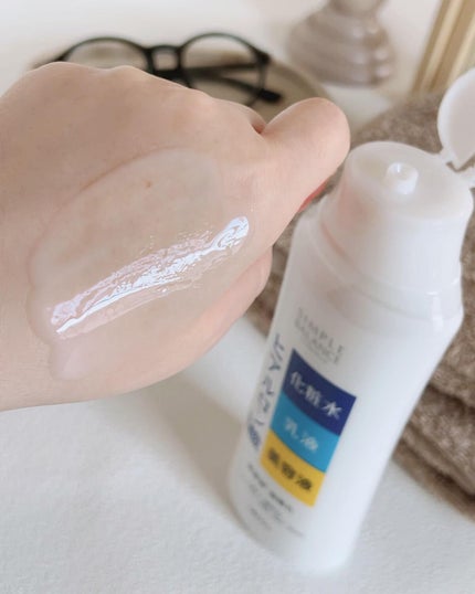 うるおいローション/シンプルバランス/オールインワン化粧品を使ったクチコミ(5枚目)