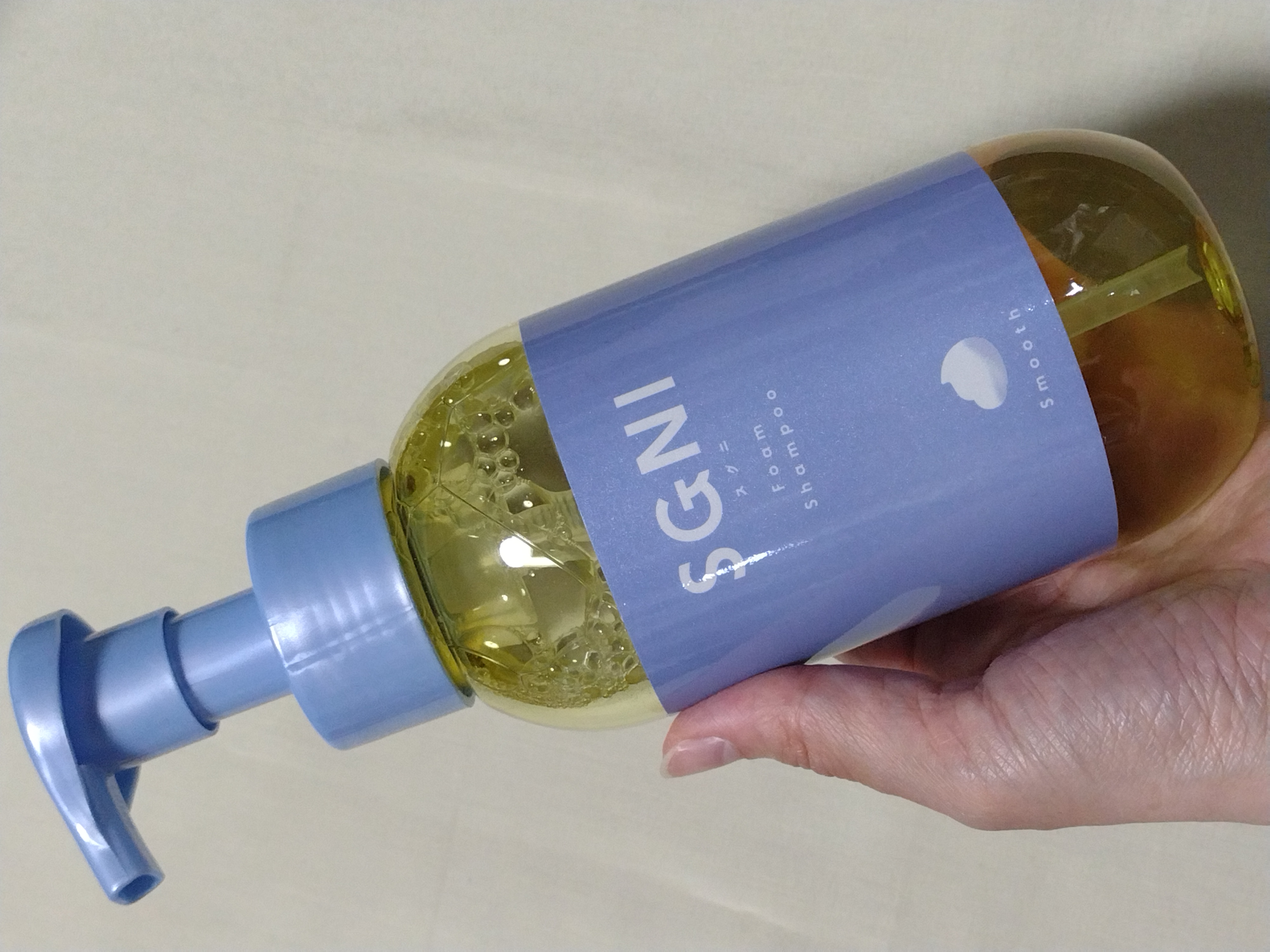 スムース泡シャンプー〈ホワイトティーの香り〉/SGNI/市販シャンプーを使ったクチコミ（1枚目）