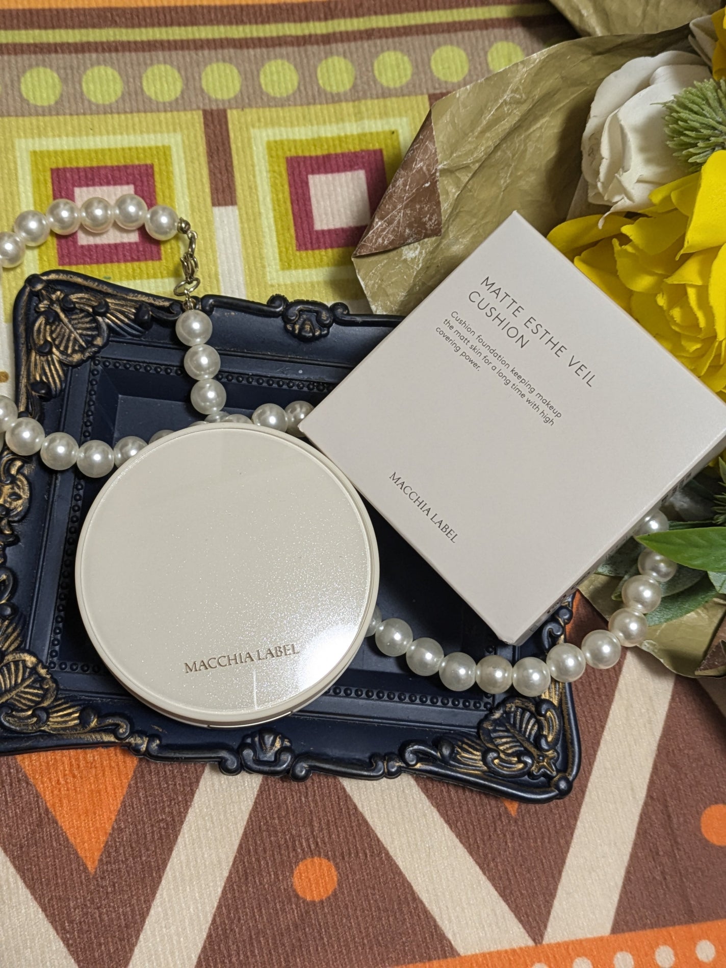クリアエステヴェールクッション/Macchia Label/クッションファンデーションを使ったクチコミ(1枚目)