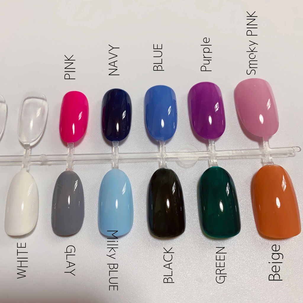 ジェルネイル（ライト対応）/セリア/ジェルネイルを使ったクチコミ（2枚目）