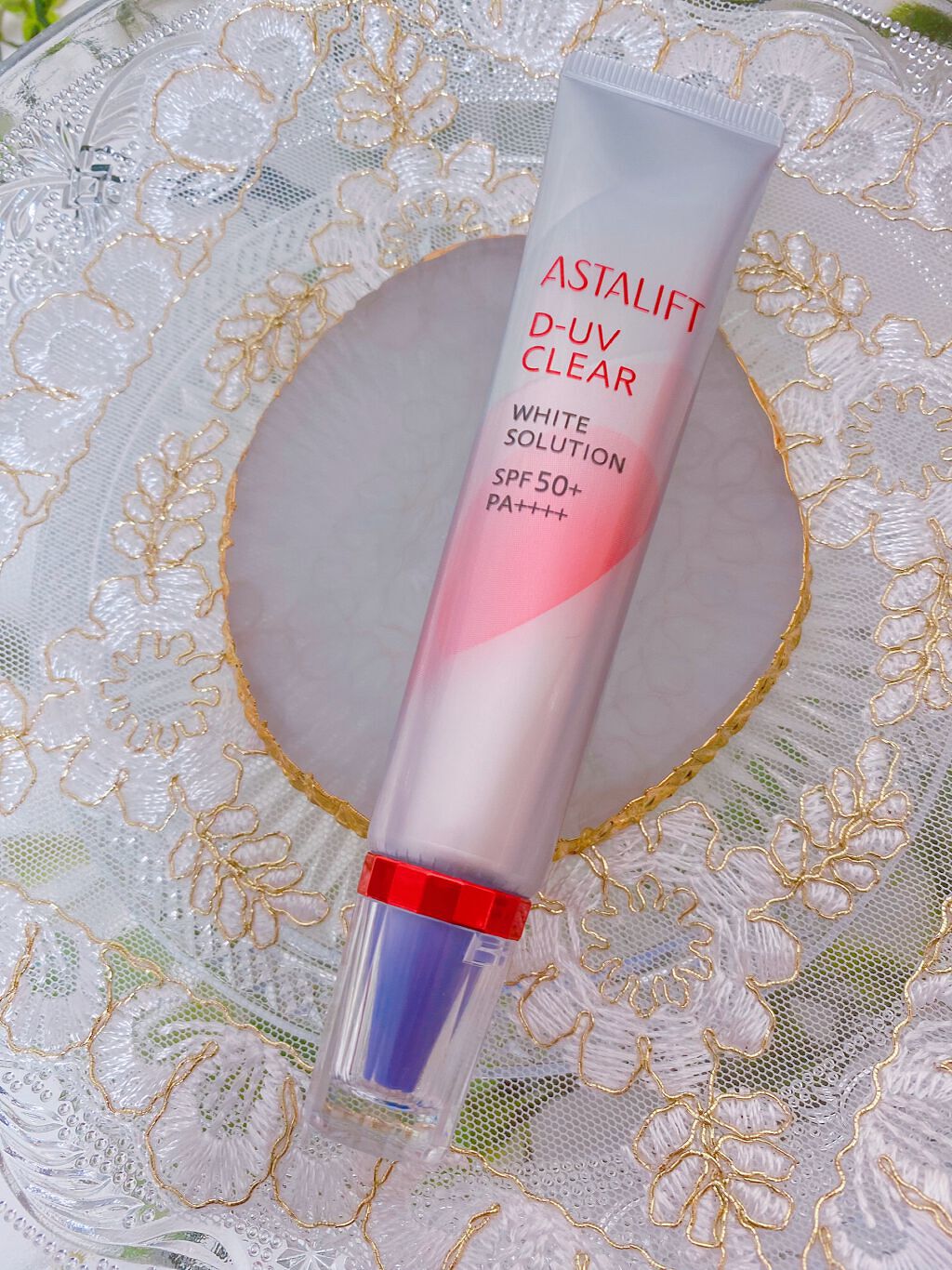 D-UVクリア ホワイトソリューション/アスタリフト/日焼け止めクリームを使ったクチコミ(5枚目)