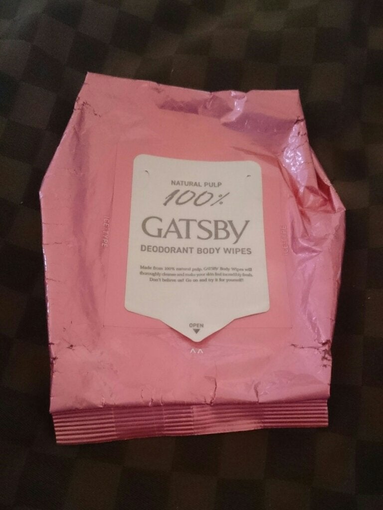 アイスデオドラント ボディペーパーN フリーズピーチ/ギャツビー/ボディシートを使ったクチコミ(1枚目)