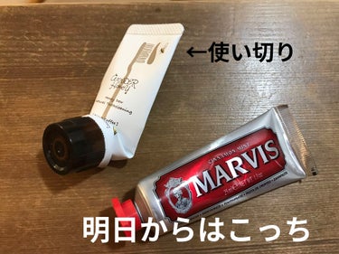 MARVIS/MARVIS/歯磨き粉を使ったクチコミ（1枚目）