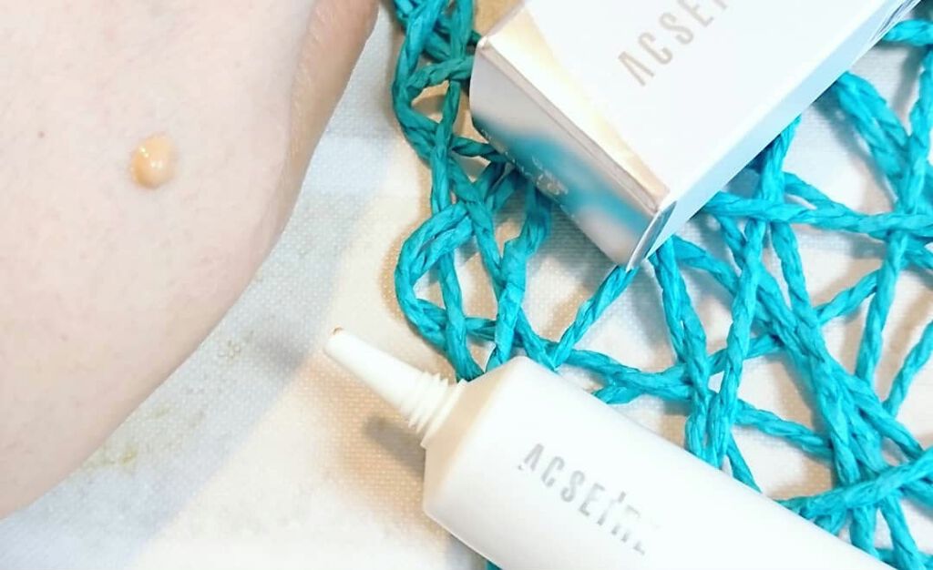 スキンカラーコントロール/ACSEINE/クリームコンシーラーを使ったクチコミ（2枚目）