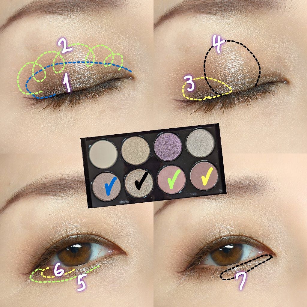 モダン シンフォニー アイシャドウ パレット/BOBBI BROWN/アイシャドウパレットを使ったクチコミ(4枚目)