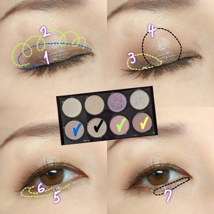 モダン シンフォニー アイシャドウ パレット/BOBBI BROWN/アイシャドウパレットを使ったクチコミ(4枚目)