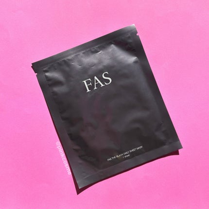 FAS ザ ブラック デイリー シートマスク/FAS/シートマスク・パックを使ったクチコミ(6枚目)