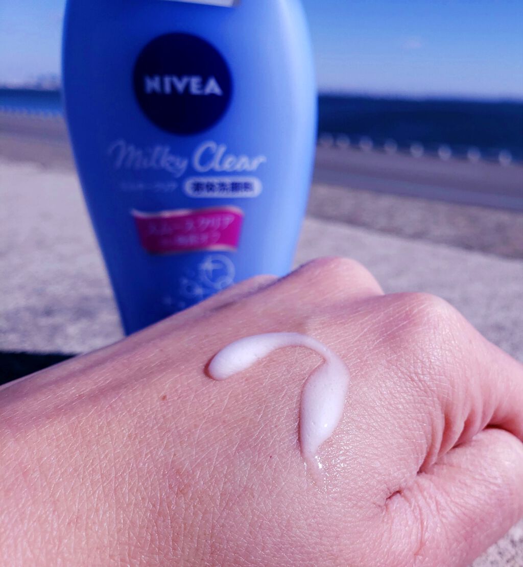 ニベア ミルキークリア洗顔料 スムースクリア/ニベア/洗顔フォームを使ったクチコミ(2枚目)
